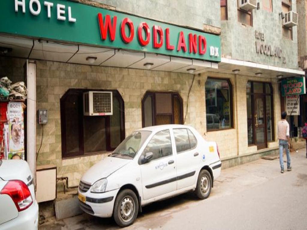Hotel Woodland Deluxe Neu-Delhi Exterior foto