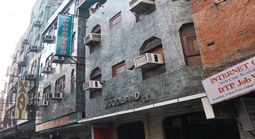 Hotel Woodland Deluxe Neu-Delhi Exterior foto